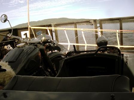 CJ750 sidecar photo canada Side Valve barge chang jiang750