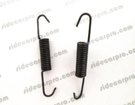 cj750 parts brake shoe drum pad springs pair m72