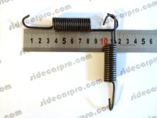cj750 parts brake shoe drum pad springs