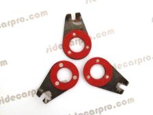 cj750 parts front fork steering damper friction disc m1m sv