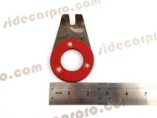 cj750 parts front fork steering damper friction disc imperial chang jiang