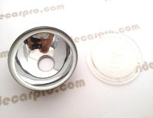 cj750 sidecar front lamp lens reflect glass