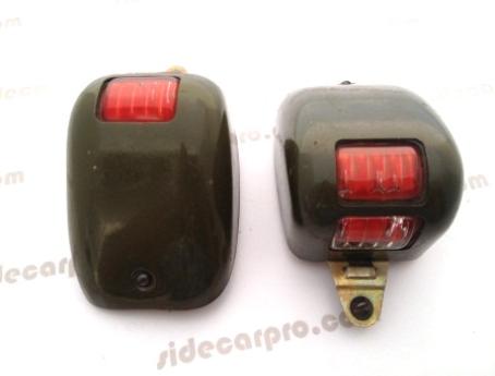 cj750 glass lens NOS sidecar tail light rear lamp chiang jang