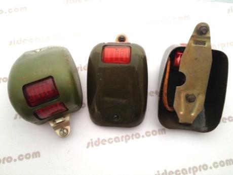 cj750 glass lens NOS sidecar tail light rear lamp