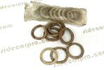 CJ750 M72 rear main crankshaft felt oil seal 50x65x6 NOS each
