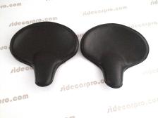 cj750 handmade leather seat black