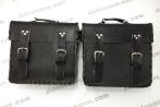 cj 750 leather pannier black CJ750 parts ural dnepr