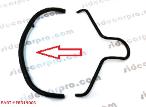 m72 cj750 front seat support assembly rear frame 7213119